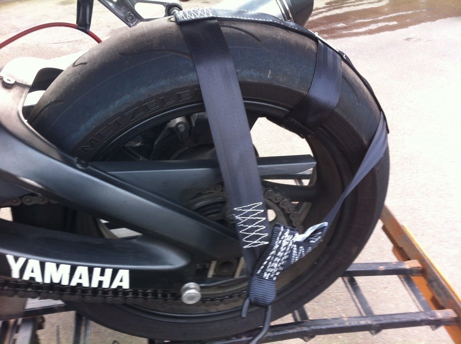 Trackbike Transport Tie-Down Wheel Strap Light Strong Polyester webbing Strap