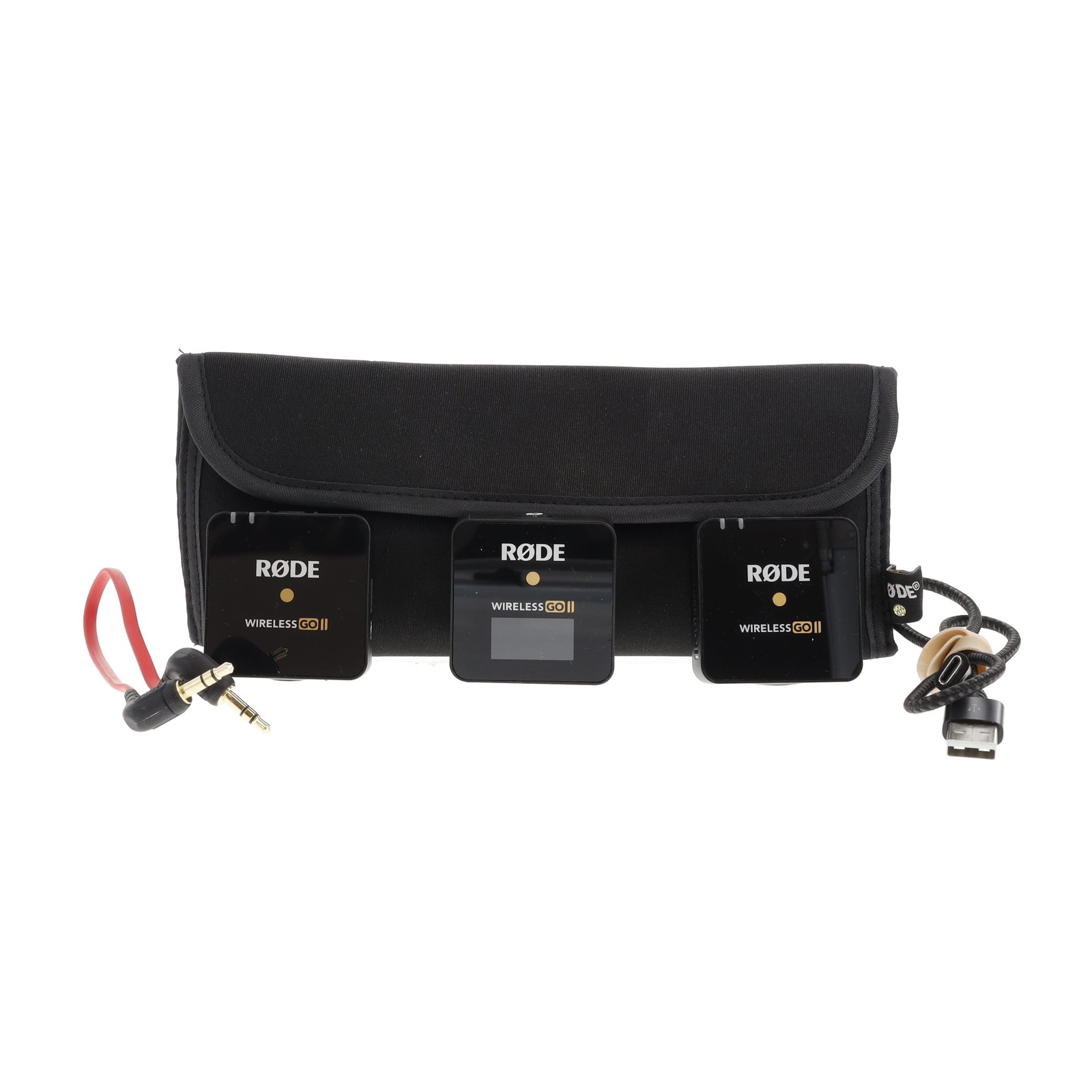 RODE Wireless GO II 2-Person, 2 Transmitters/1 Receiver Digital Mic System