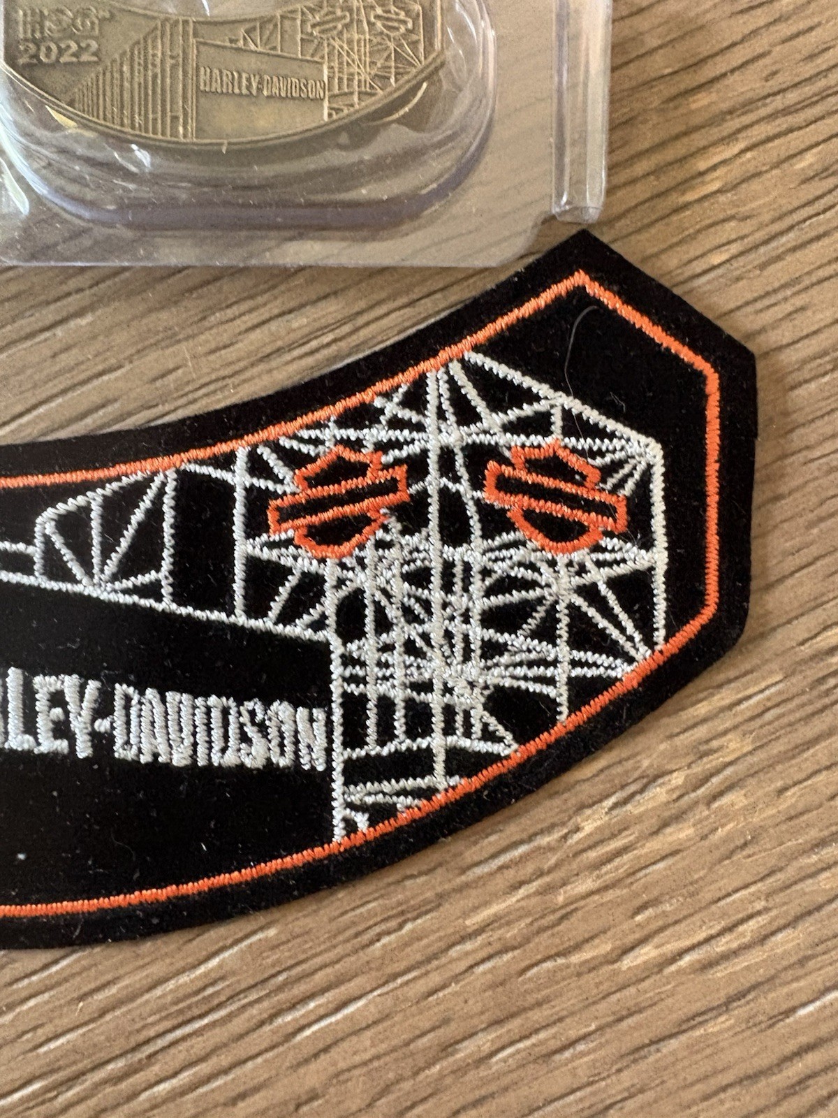 2022 Harley Davidson HOG Rocker Patch Hog Owners Group New