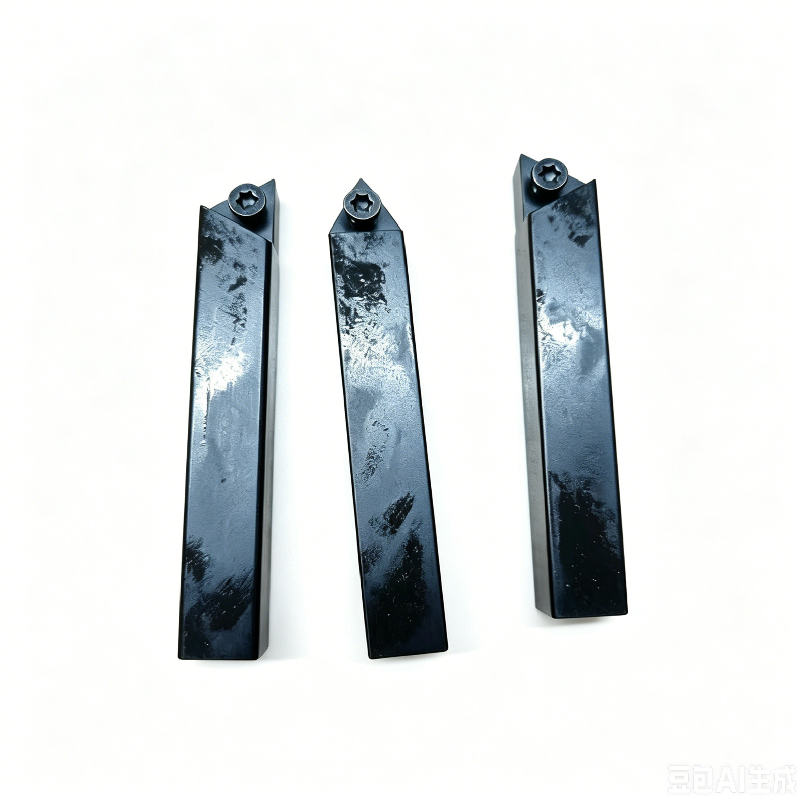 3PCS 5/16 " Lathe Indexable Carbide Insert + Turning Tooling Bit Holder Set
