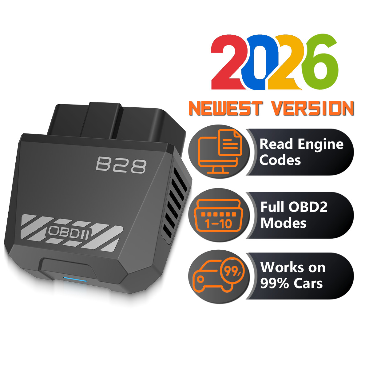 For Hyundai Veracruz 1996-26 Car Diagnostic Tool OBD2 Scanner ENGINE Code Reader