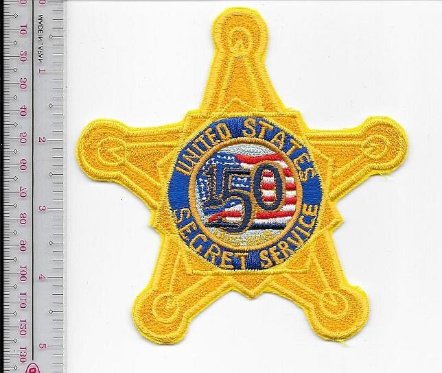 Secret Service Secret Service 150th Anniversary Gold Star NO TARIFF