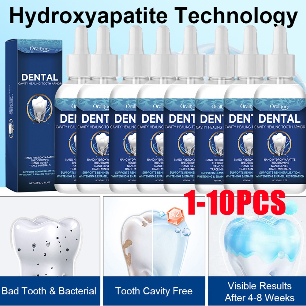 Oralhoe Dental Care Serum Teeth Whitening Cavity Healing Enamel Restoration
