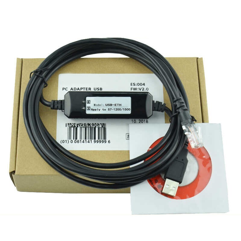 USB-ETH For Siemens S7-1200 S7-1500 PLC programming cable