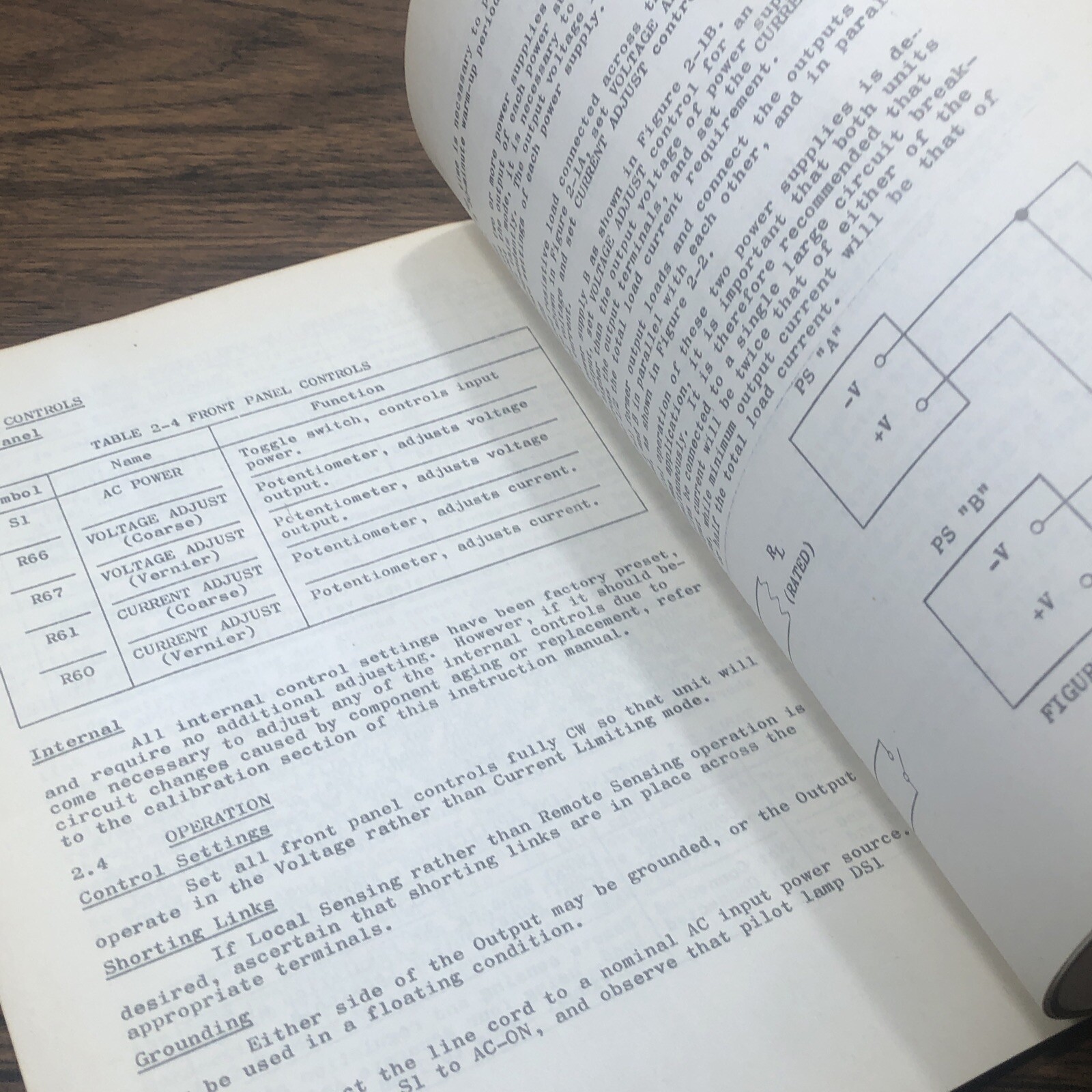 Trygon Electronics Instruction Manual SHR160-500B Transistorized Power Supply