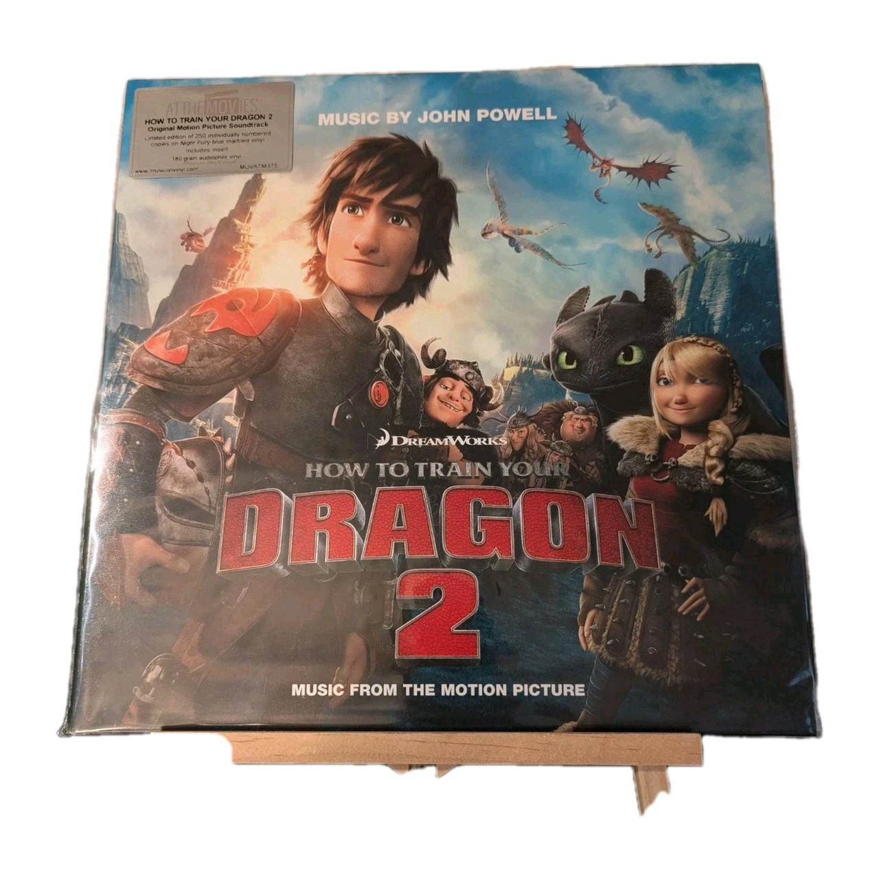 How To Train Your Dragon 2 Vinyl Blue Marble Vinyl Limited To 250 At The Movies