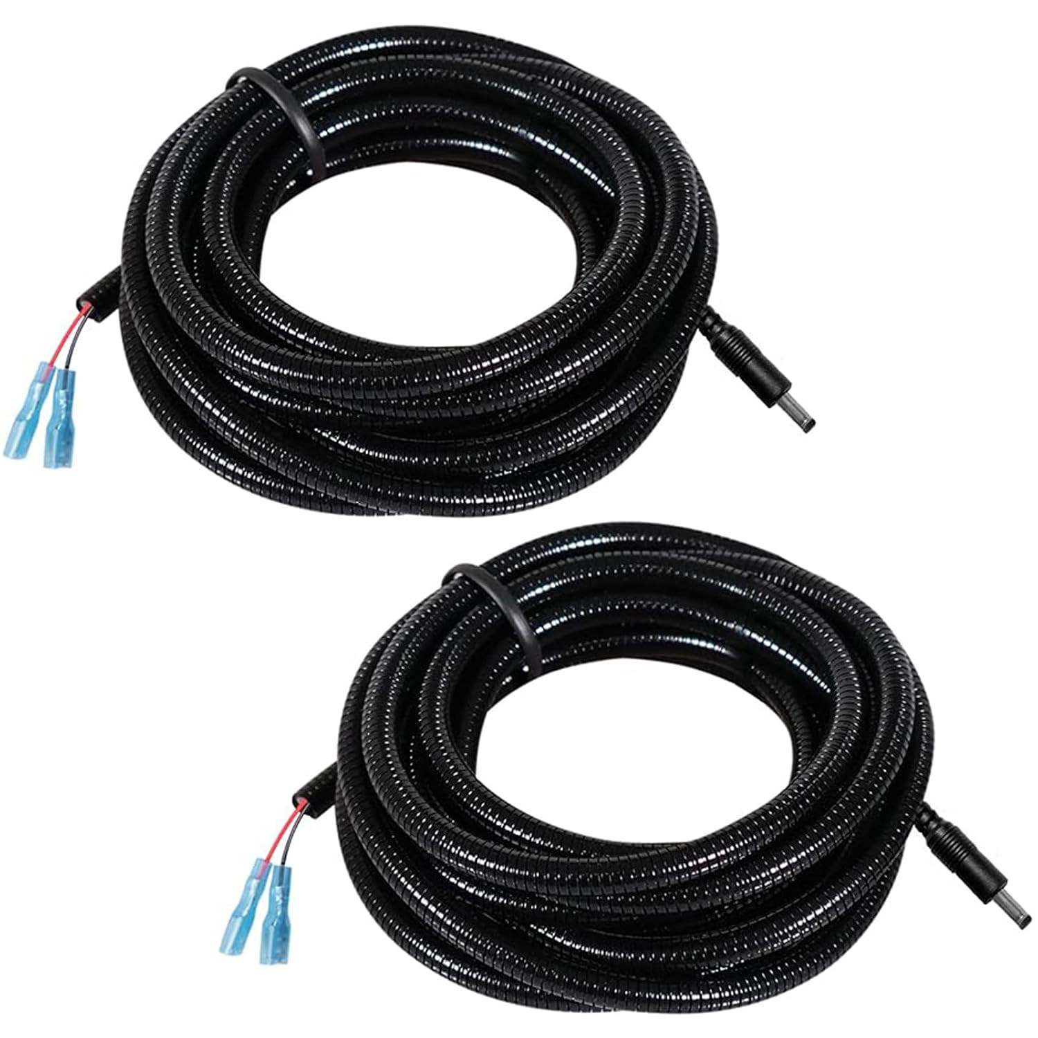 2 Pcs Chew-Resistant Trail Camera Power Cables, Compatible with Stealth Cam, Spy