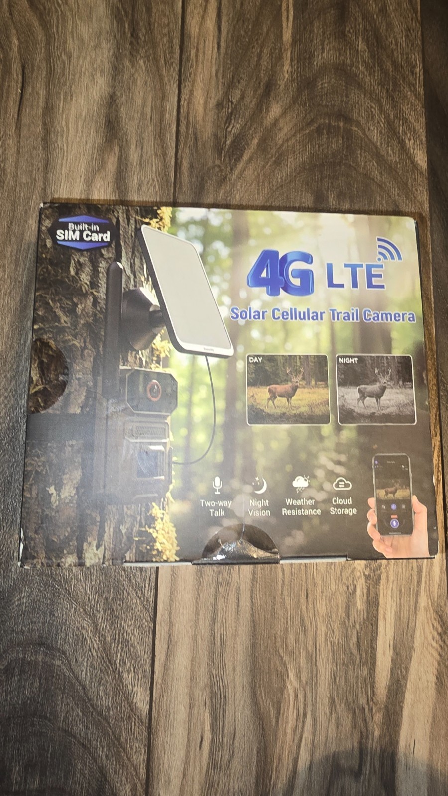 trail camera solar new