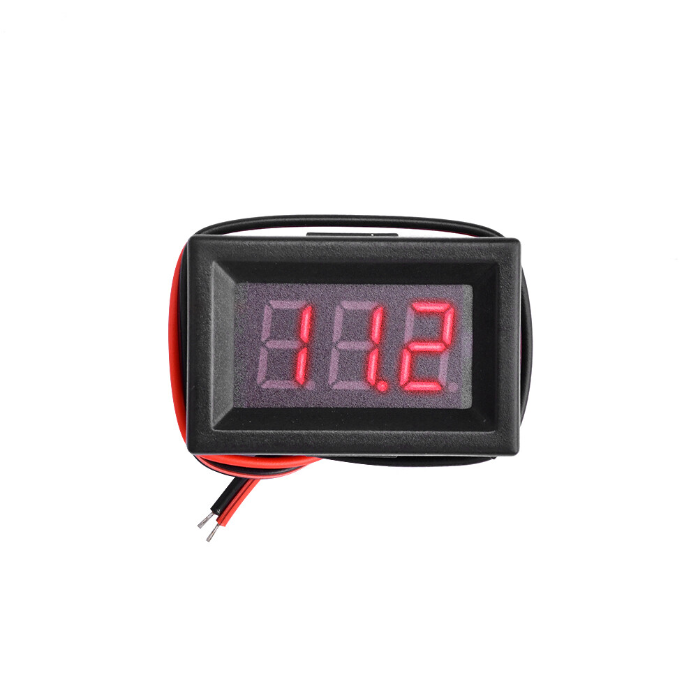 0.36inch 2-wire Digital Voltmeter DC4-30V Voltage Panel Meter with/Without Shell