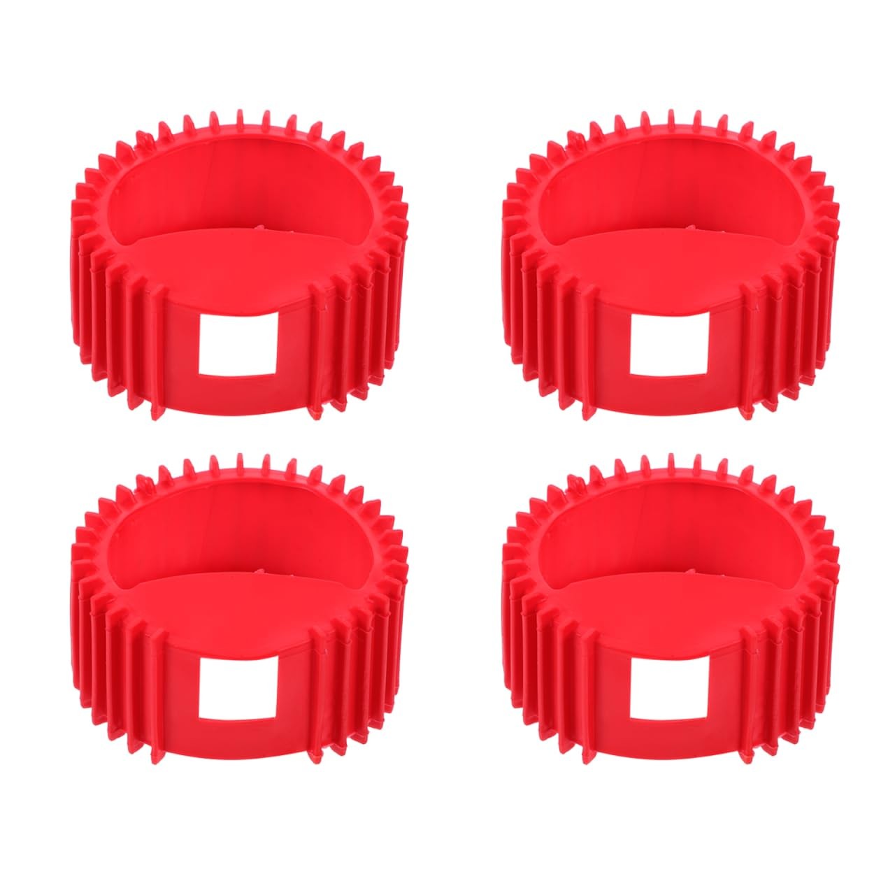 Silicone Protective Cover for Oxygen Acetylene Regulator Red Protective Sleeve
