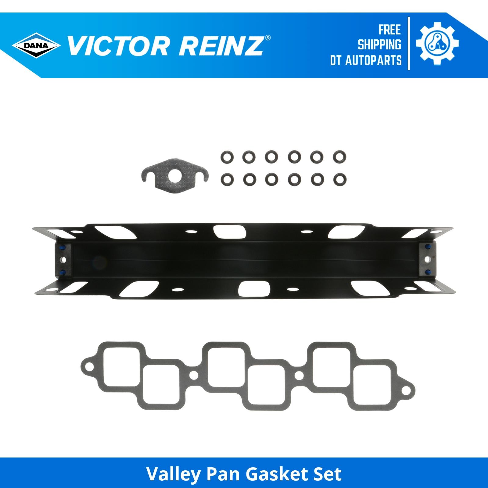 For 1990-1993 Dodge Dynasty 3.3L V6 Valley Pan Gasket Set Victor Reinz 1991 1992