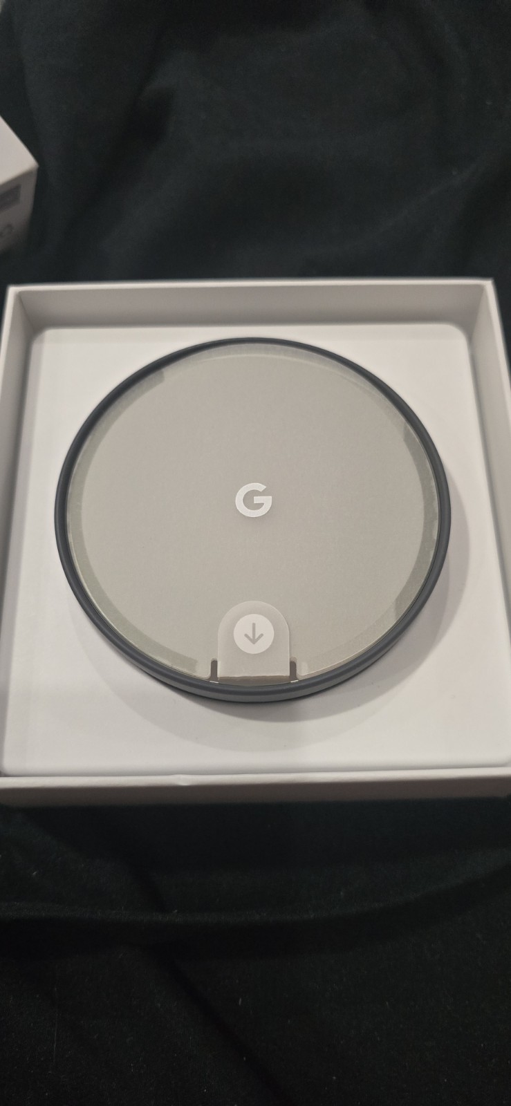 Google Nest Thermostat Charcoal Open Box Never Used