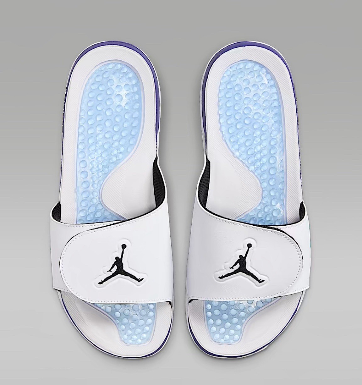🔥Nike Air Jordan Hydro V 5 Retro Slides Sandals White 555501-103 Mens Size 9-13