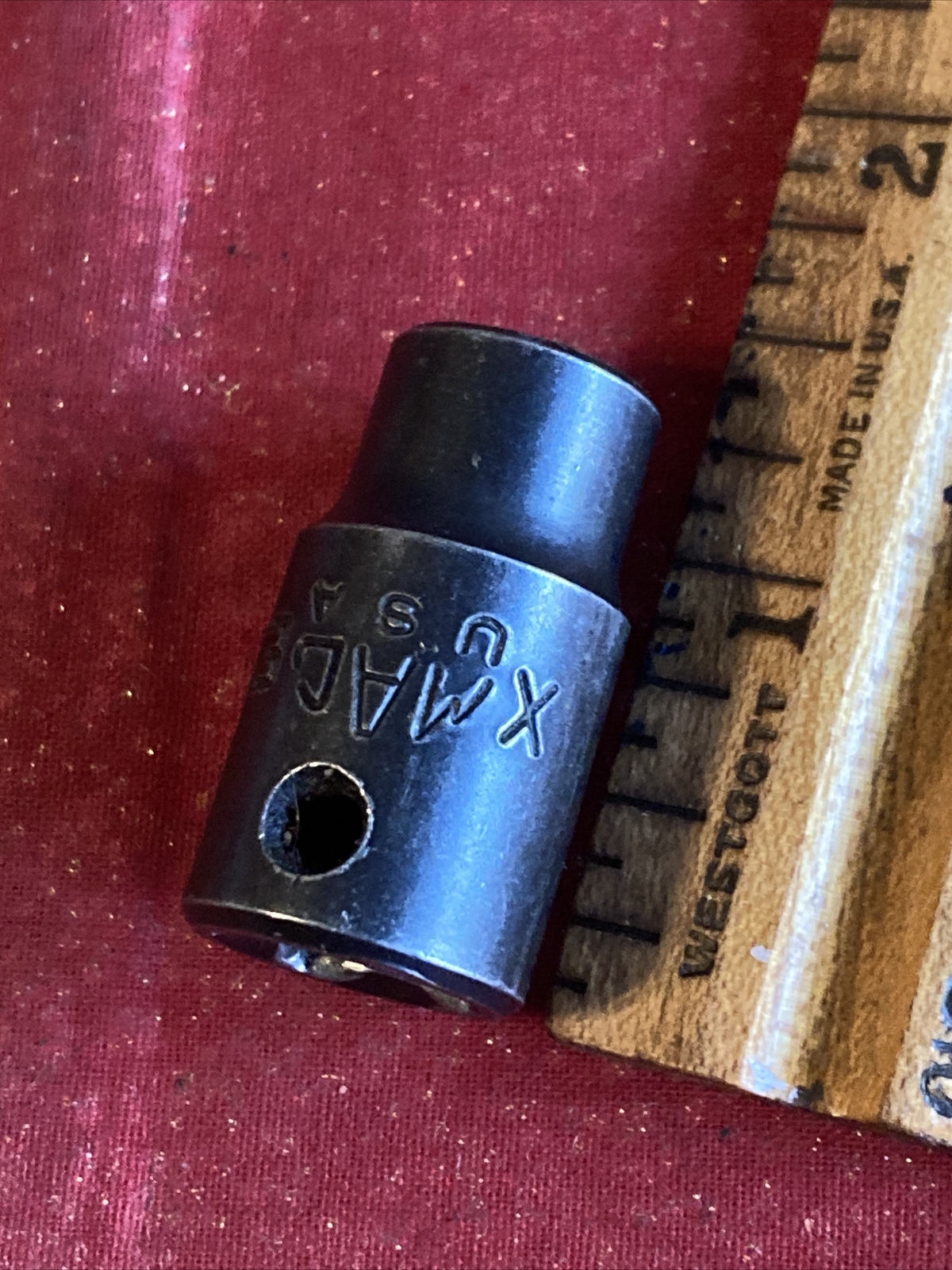 Vintage MAC X E12 X4 Socket Made in USA Rare