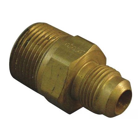 Eaton Aeroquip 2000-4-6B Adpt, Mnpt-Msae, 1/4-18, 5/8-18, El