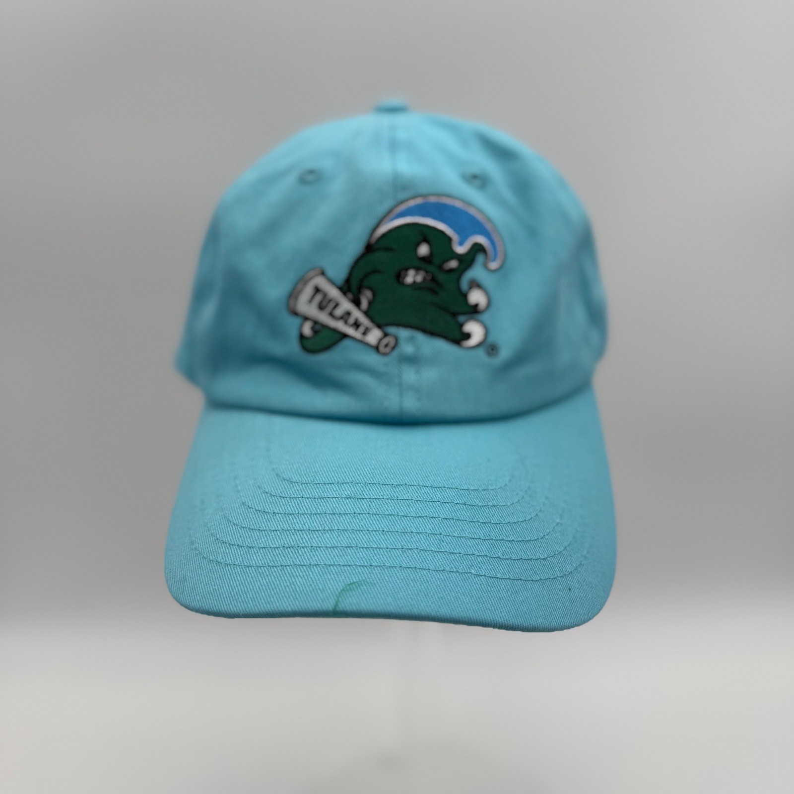 Tulane Green Wave Baseball Cap Light Blue Adult Adjustable
