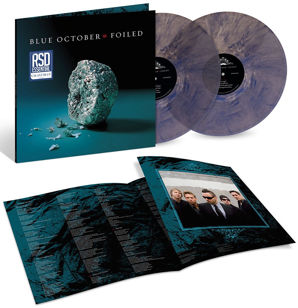 Blue October - Foiled (Galaxy Blue 2xVINYL) - ALT/INDIE *NEW/COLOR*