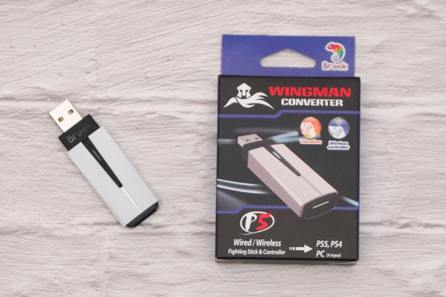 Brook Gaming Wingman P5 -P5 P4 PC Controller Converter Wireless & Wired Ver2026