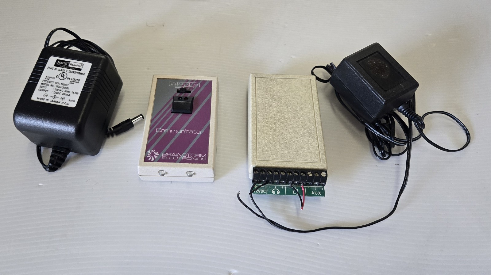 Brainstorm Electronics Communicator TBT-4 TBR-4 Remote Talk Back System