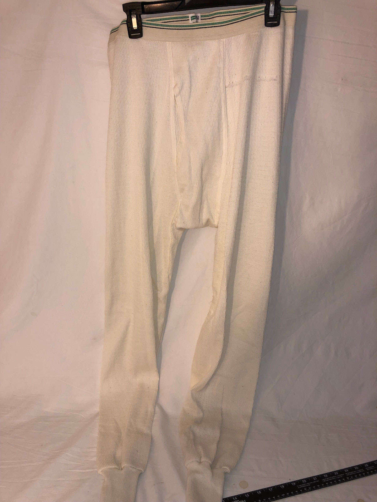 CLASSIC HANES MILITARY VINTAGE THERMAL WAFFLED BOTTOMS X LARGE