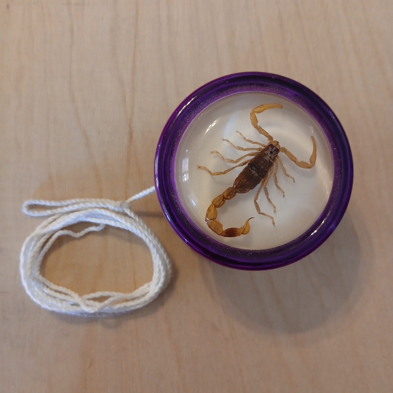 Vintage Razor Pocket Pros STINGER Scorpion Yo-Yo Ultra Pro Series Purple
