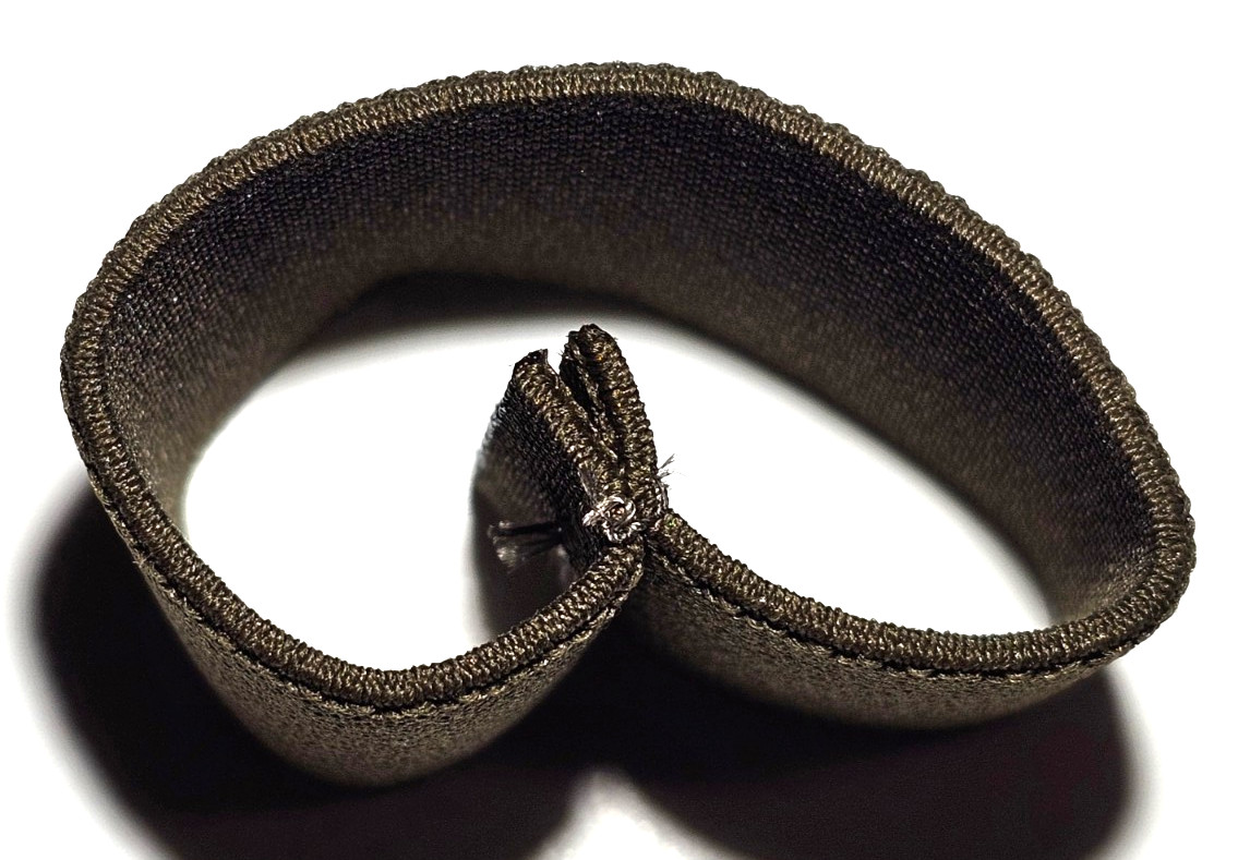 Eagle Industries Elastic Strap Keeper 1.5" x 3" Ranger green MOLLE webbing loop