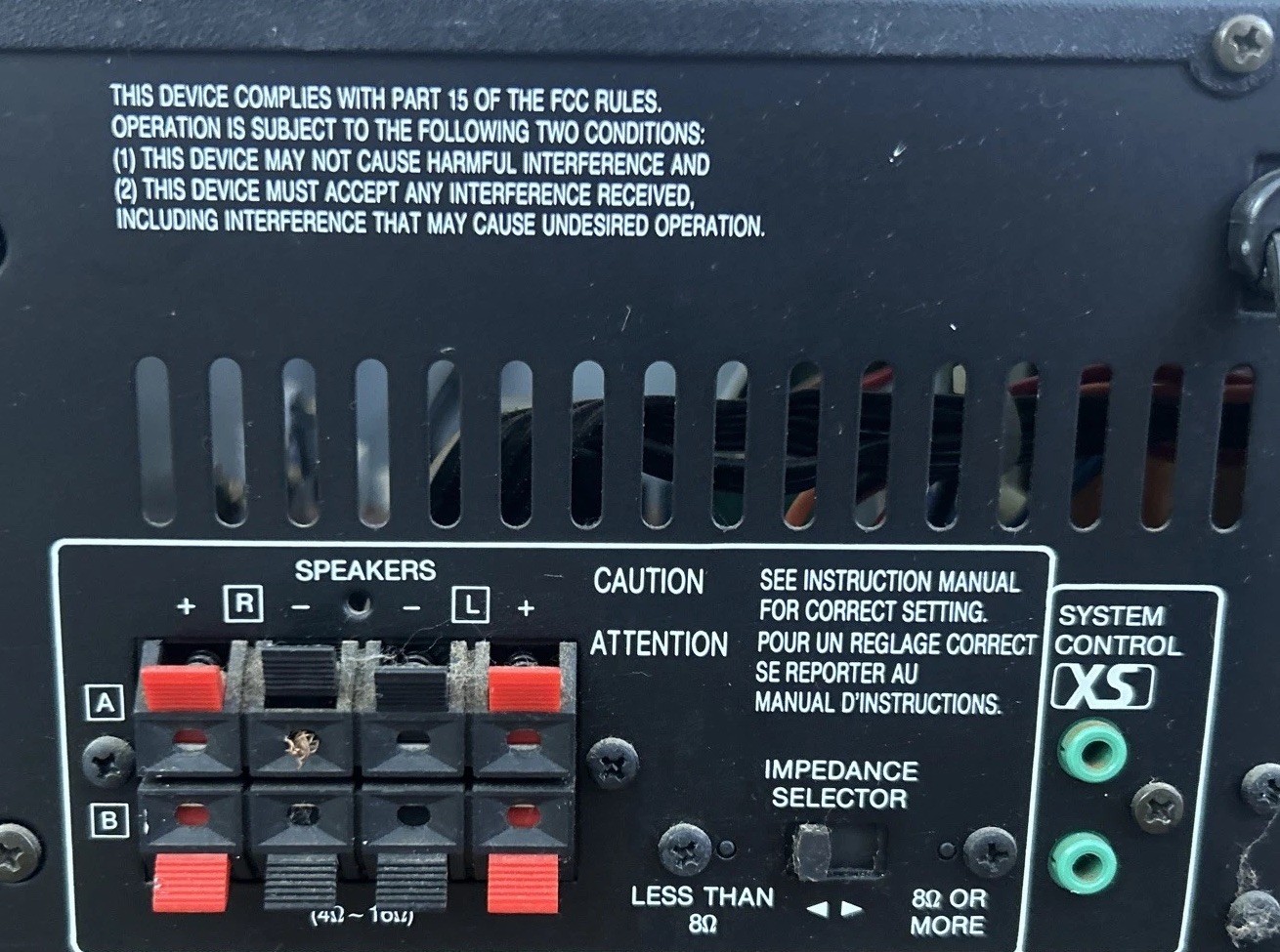 Kenwood KR-A5040 AM/FM Stereo Receiver - Untested