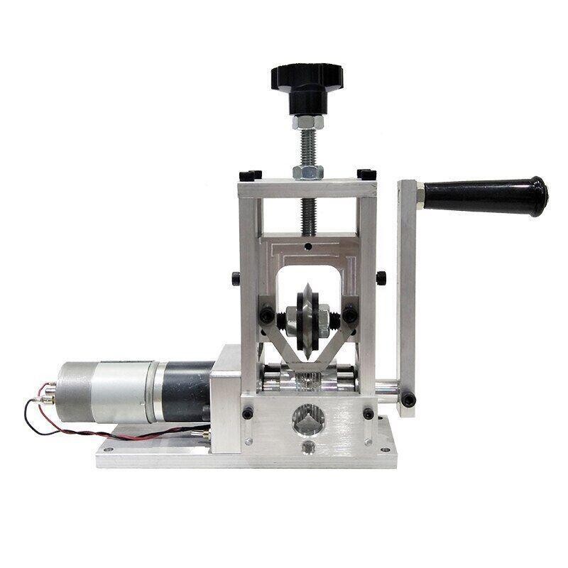 Electric Peeling Machine Manual Wire Stripping Automatic Hand Crank Stripper new