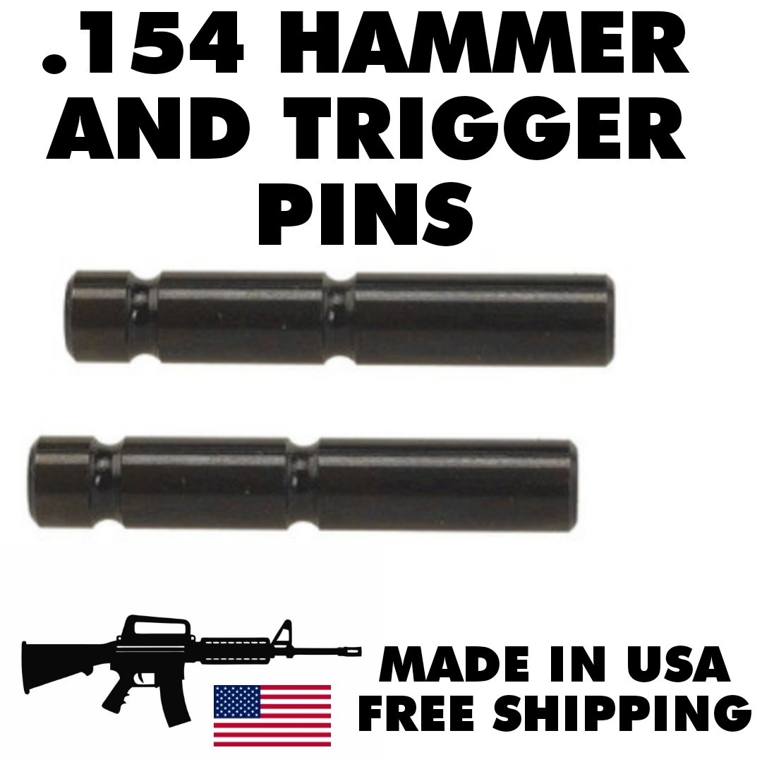 .154 Hammer & Trigger Pins Set – Steel Replacement Rifle Pins (2 Pack)