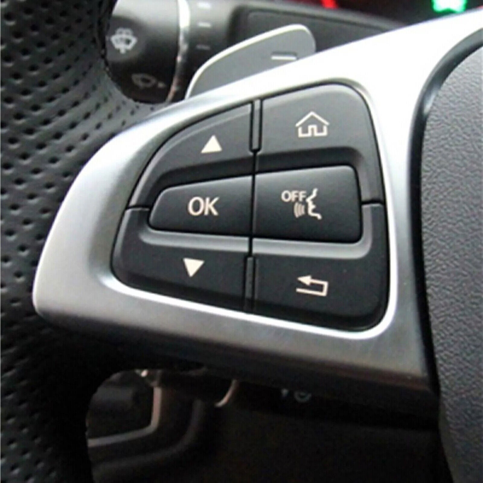 L &R Steering Wheel Right Cruise Control Switch Button for Benz 15-18 W205 C25Tk