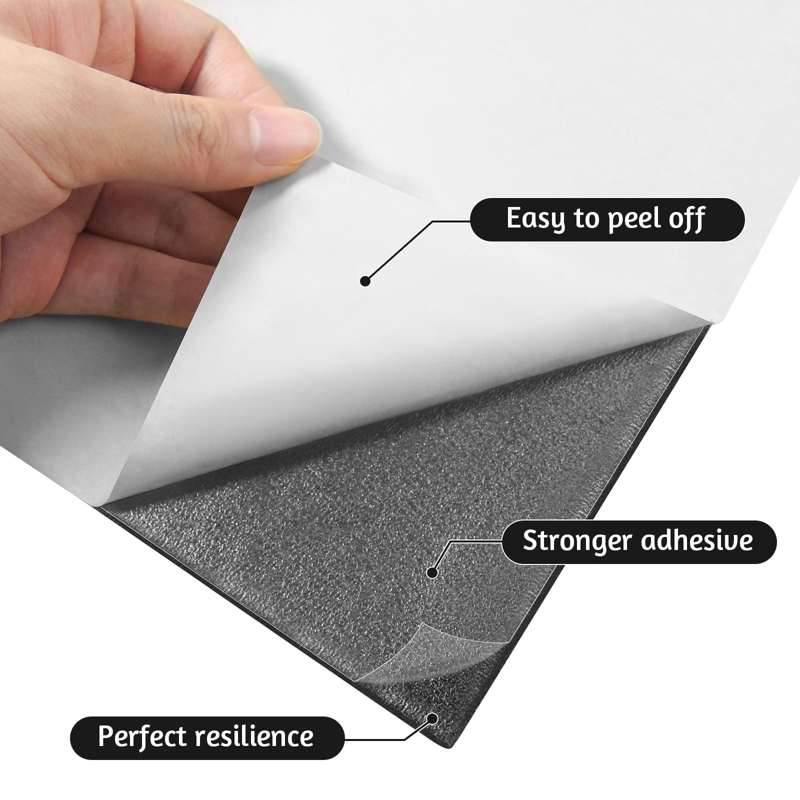 Adhesive Foam Padding Roll Closed Cell Sponge Neoprene Insulation Board Foam ...