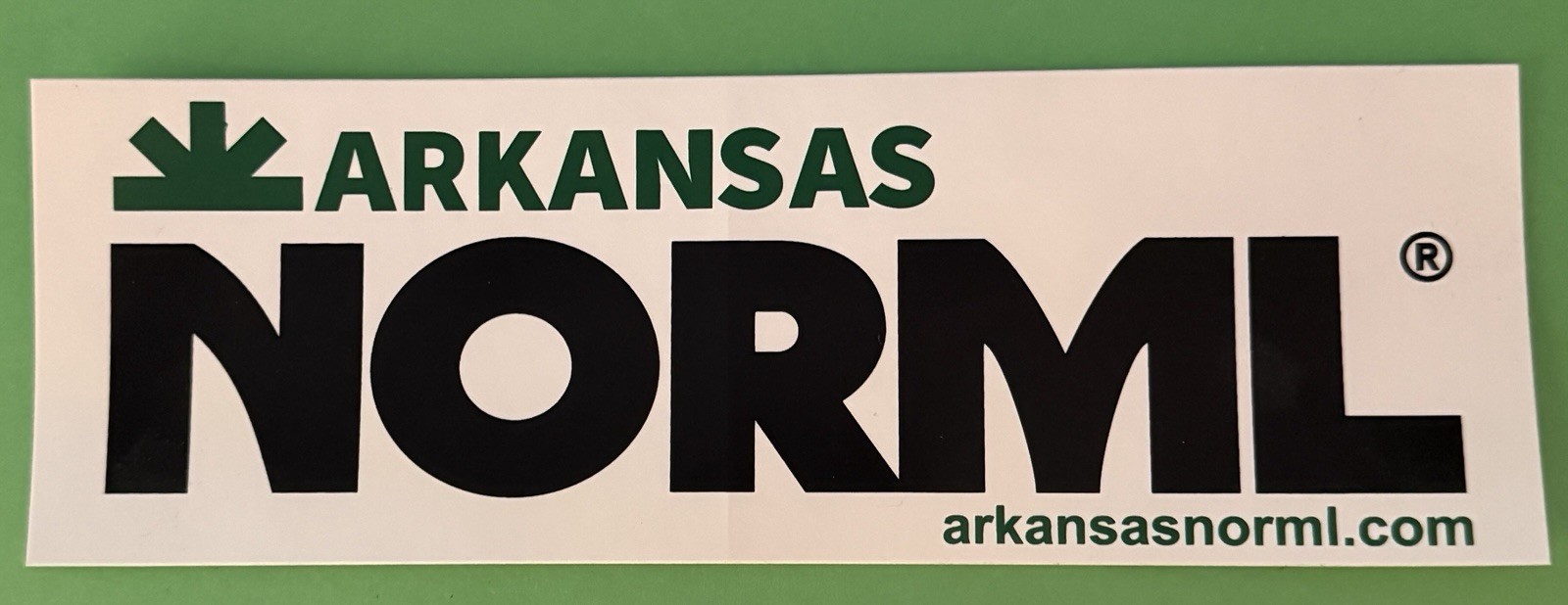 ARKANSAS REEFER NORML STICKER - Legalize It, Don’t Criticize It - Reform Now