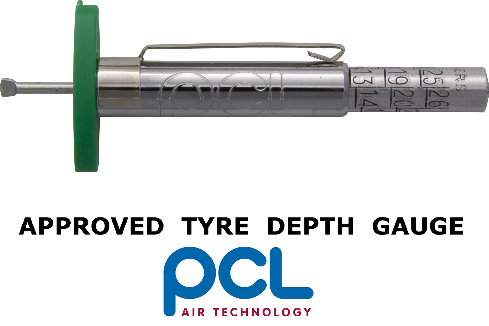 PCL Tyre Tread Depth Gauge Car, Van & Bike Wheel Check VOSA Approved MOT, NCT