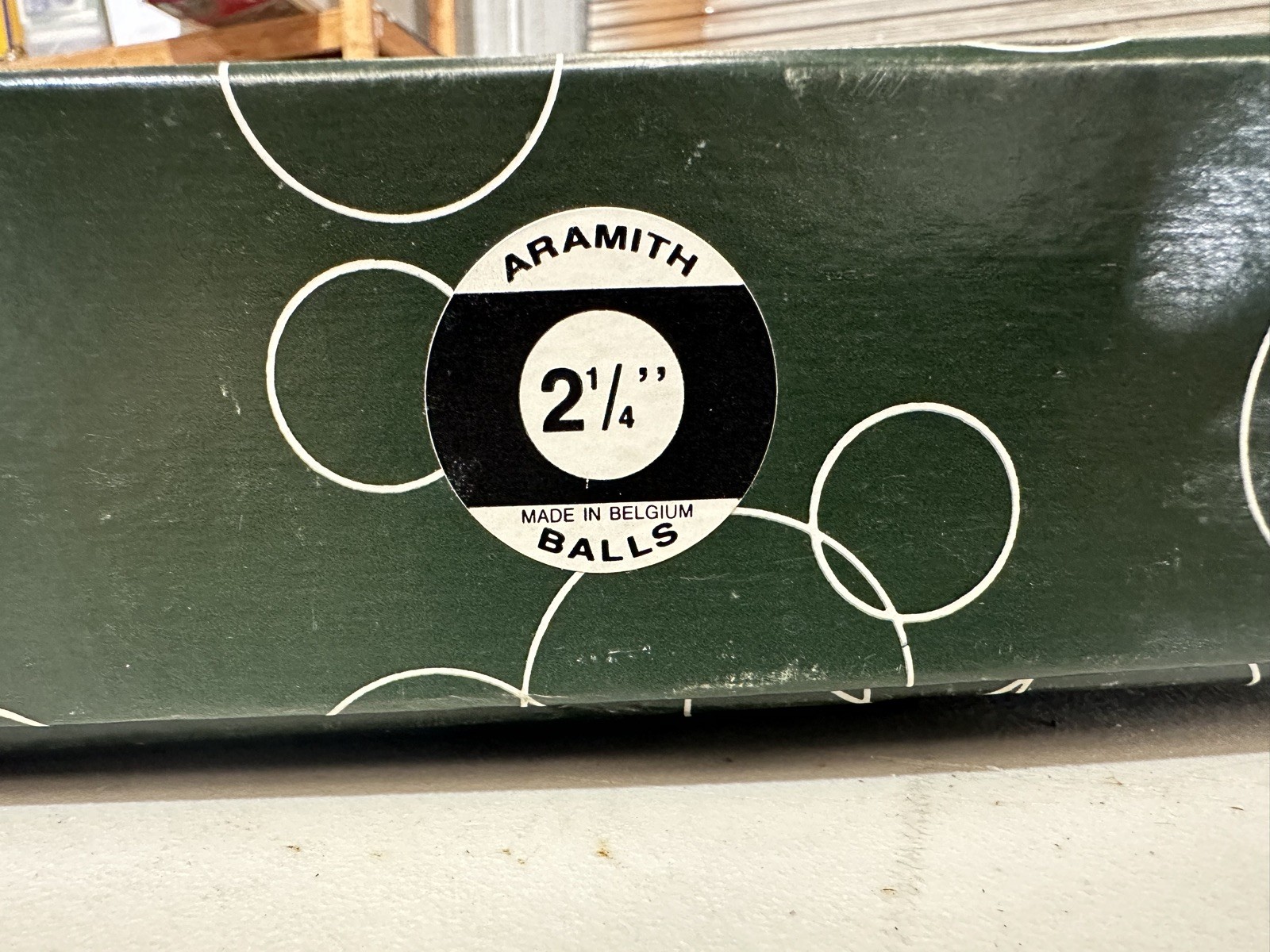 Aramith Billiards Pool Ball Set 2-1/4" Made In Belgium