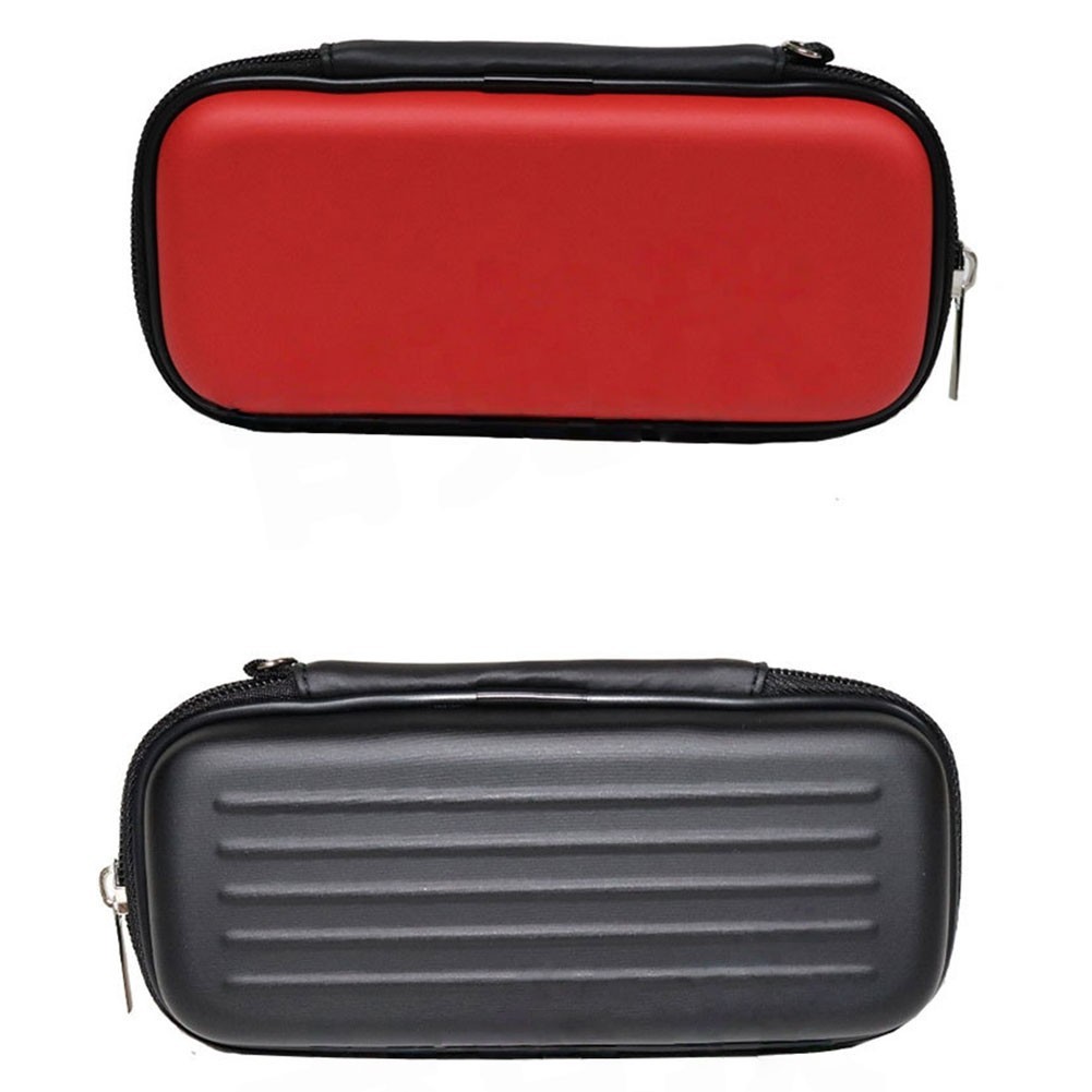 Compact Red EVA Hard Shell Case for Dart Accessories with Removable Foam
