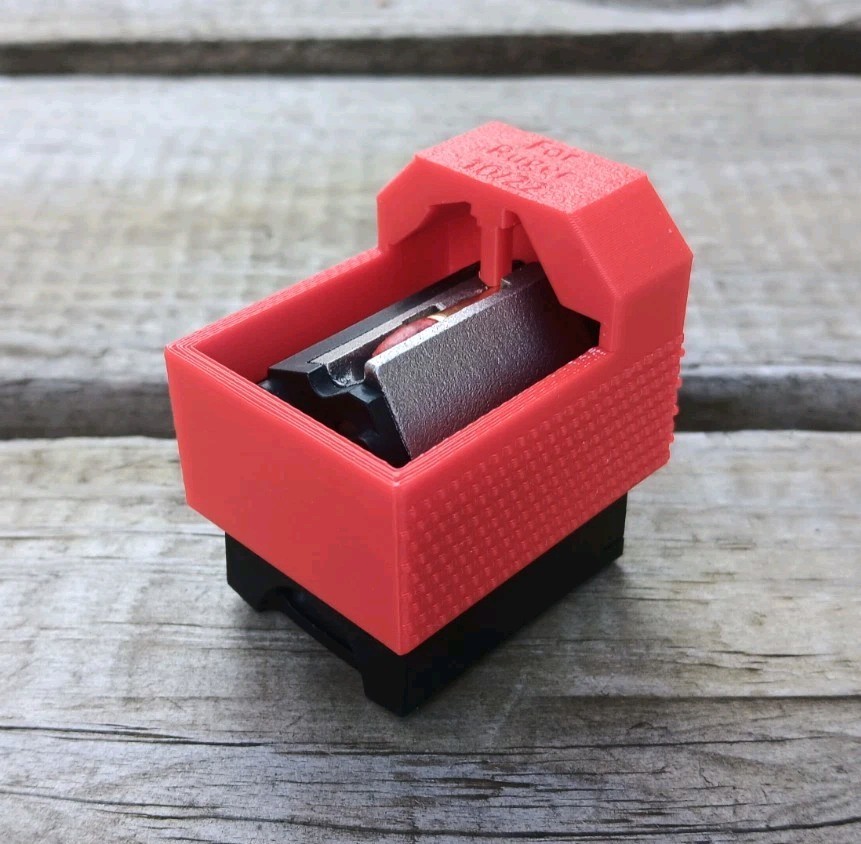 Magazine Loader Ruger 10/22 BX-1 Magazine Speedloader Thumb Saver! - Red