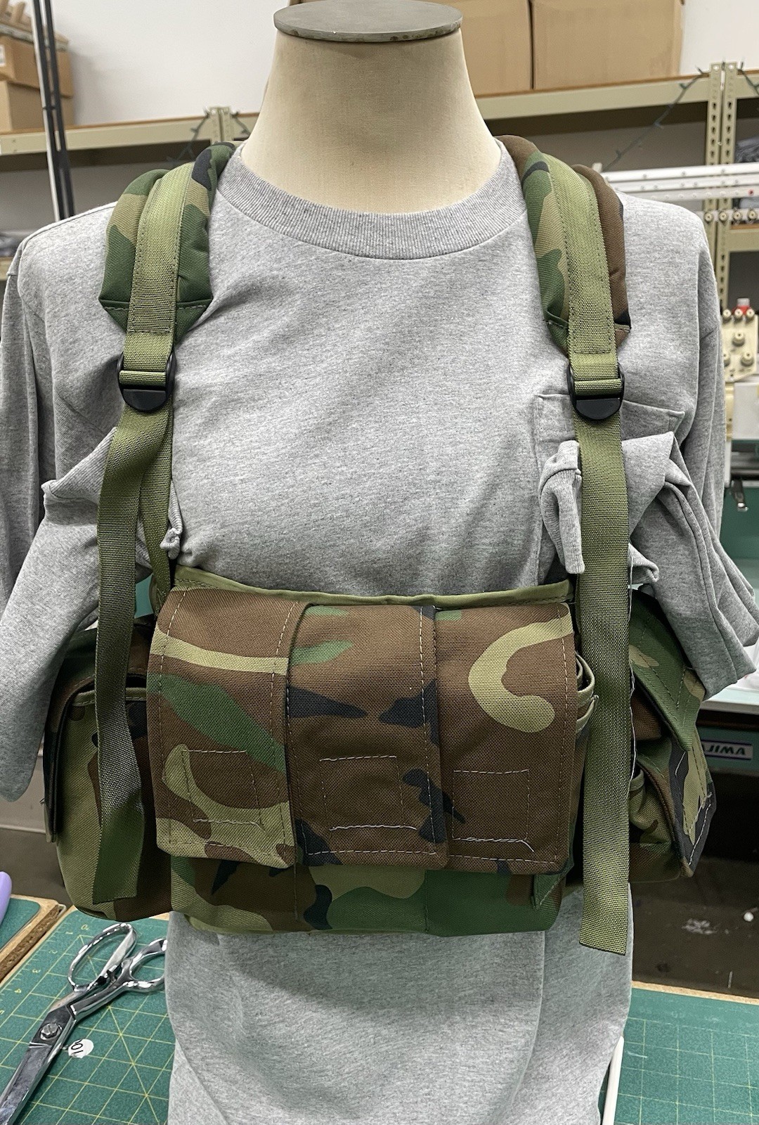 Woodland Pattern 83 Chest Rig
