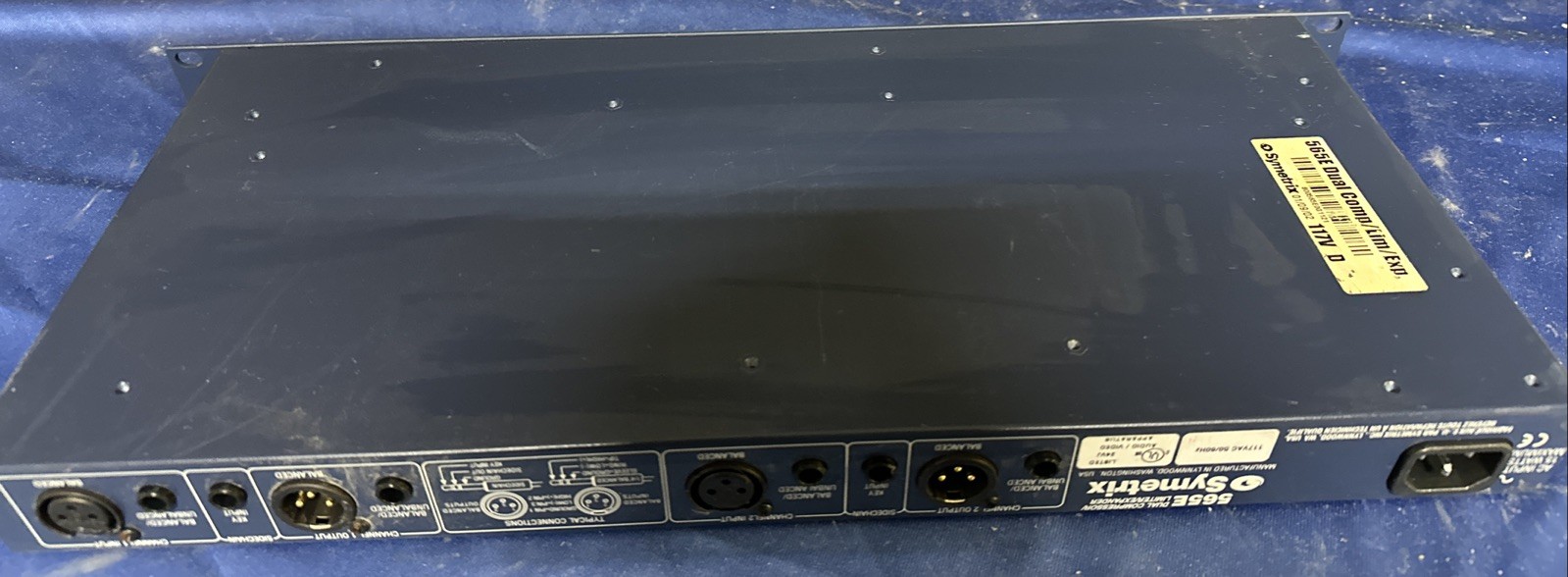 Symetrix 565E Dual Compressor Limiter Expander 1u - Used