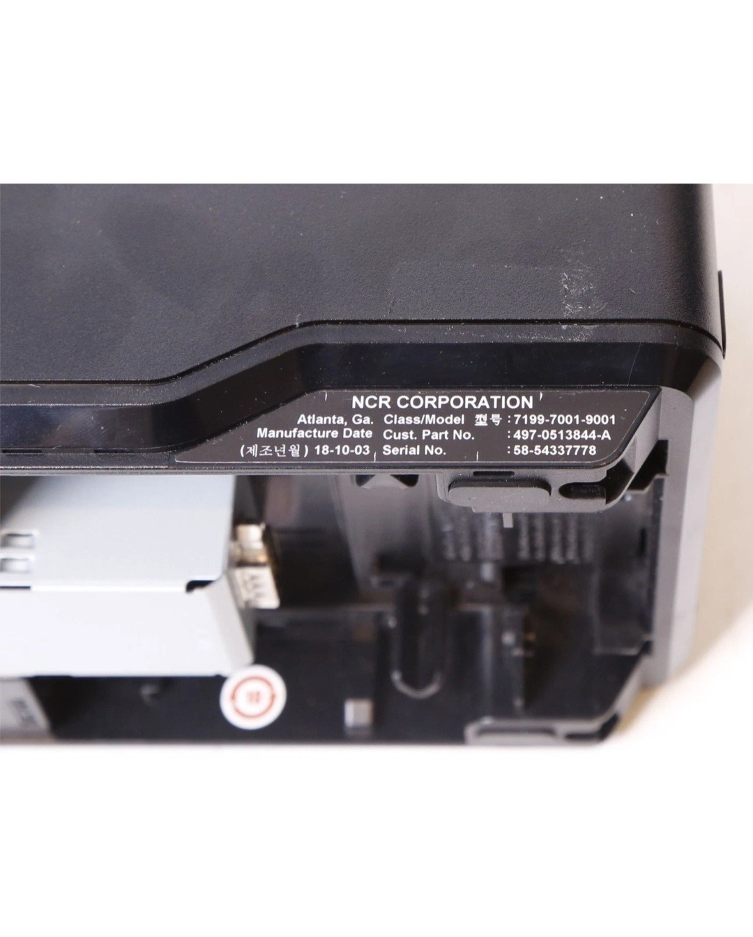 2 NCR 7199 Thermal Receipt Printer; USB/RS232 Inteface, Black