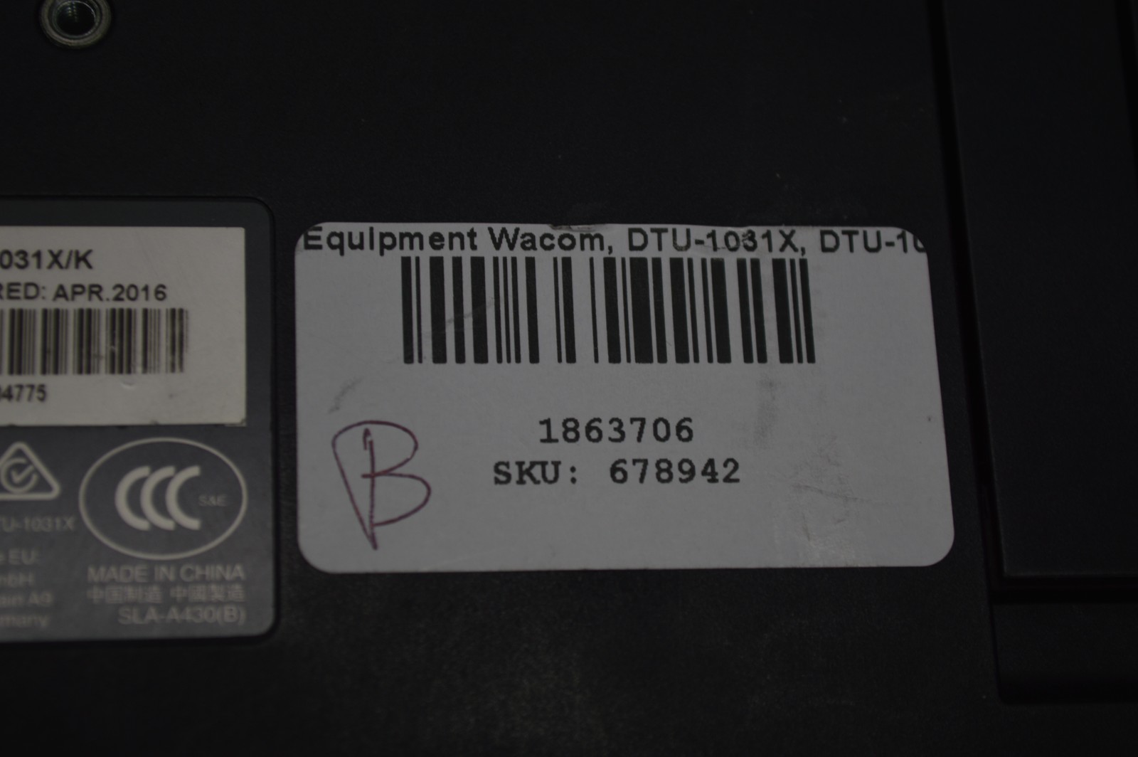 Wacom DTU-1031X LCD Tablet