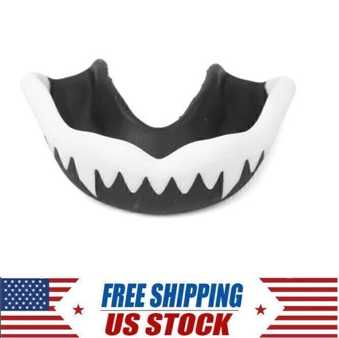 Boxing MMA Sparring Muay Thai Taekwondo Mouth Guard Mouthguard Protector USA le