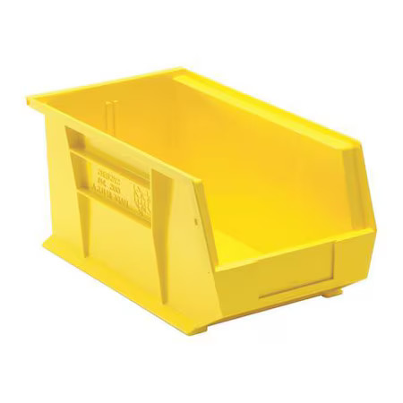 Quantum Storage Systems Qus240yl Hang & Stack Storage Bin, Polypropylene,