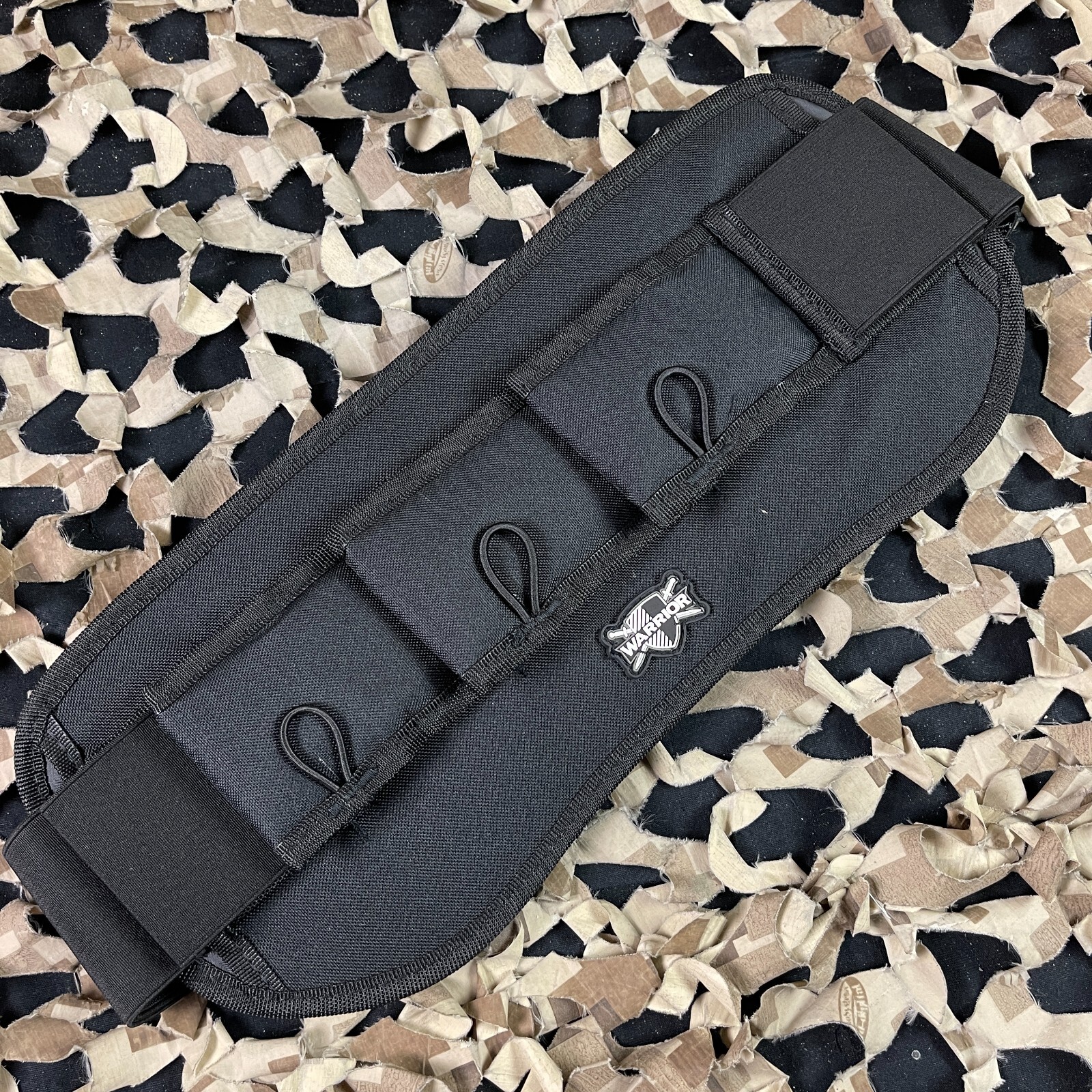 NEW Warrior 50 Round Mini 5 Pod Paintball Harness - Black