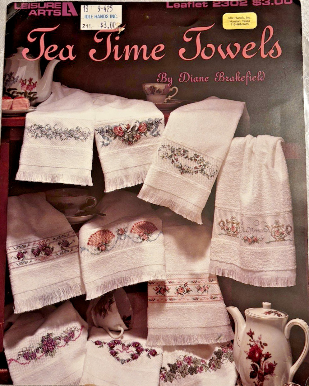 Tea Time Towels by Diane Brakefield Leisure Arts 2302