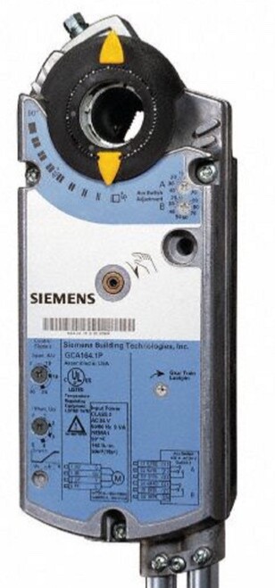 Siemens Building Technology GCA166.1U -Spring Return, 160 lb-in, 24Vac/dc, 0-10V