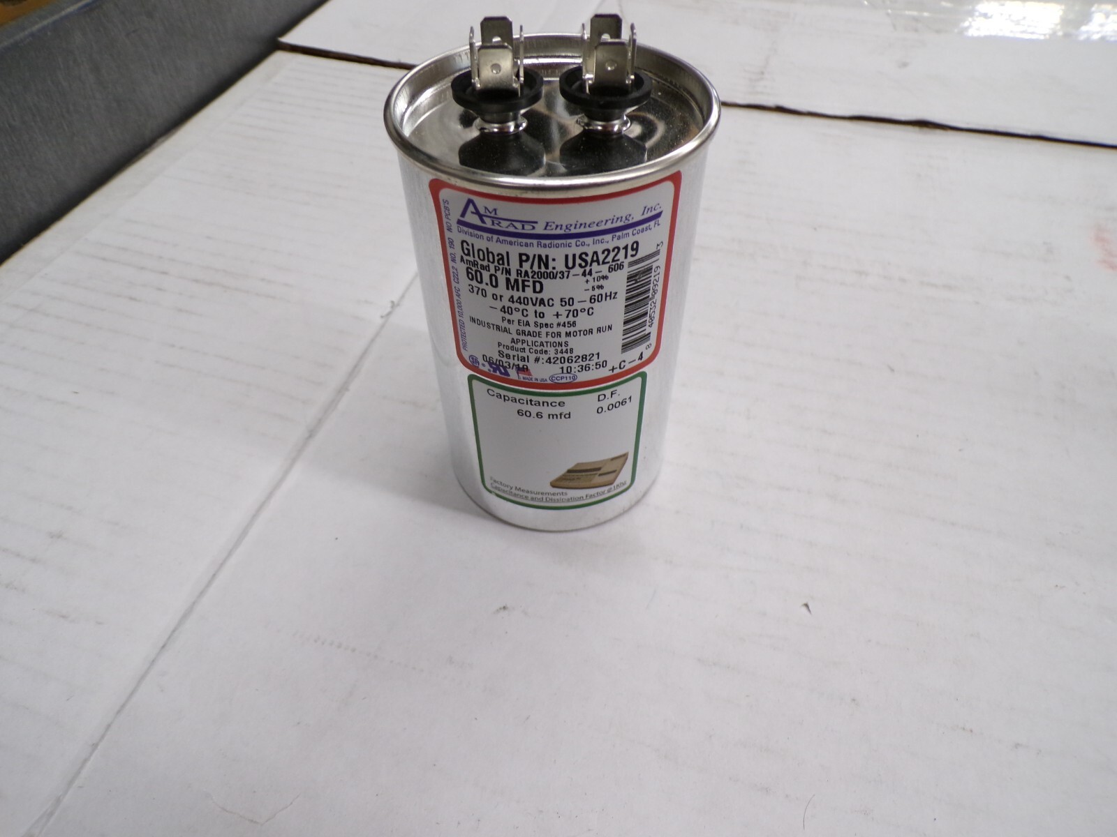 USA440X60RD-CAPC GLOBAL CAPACITOR USA MADE