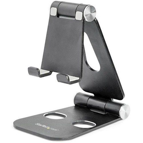 StarTech USPTLSTNDB Phone Tablet Stand Adjustable Black