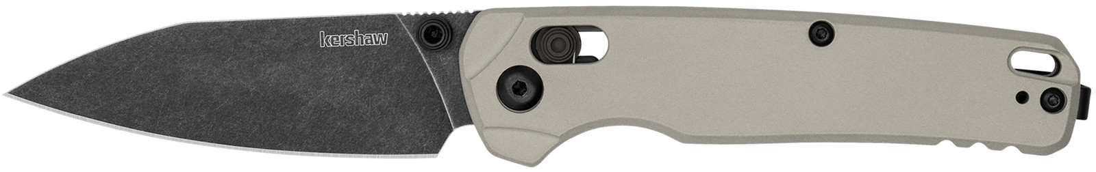 Kershaw 6105 Bel Air 3" Folding Reverse Tanto Plain Blackwash CPM MagnaCut