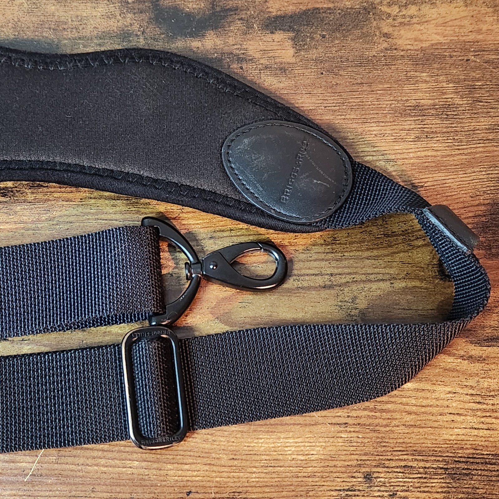 Briggs & Riley Replacement Shoulder Strap • Black • Luggage / Bag Strap