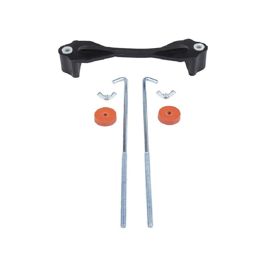 SUV Car Rubber Battery Hold Down Clamp Holder Tie Down Bracket Hold Down Bracket
